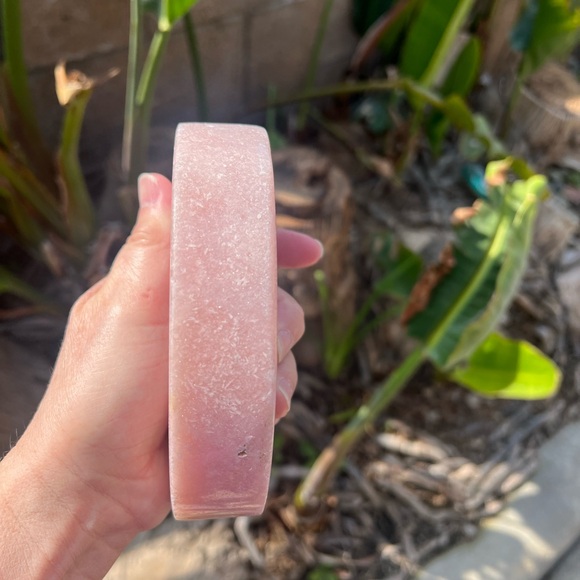 Pink Amethyst Quartz Crystal Moon - Picture 5 of 9